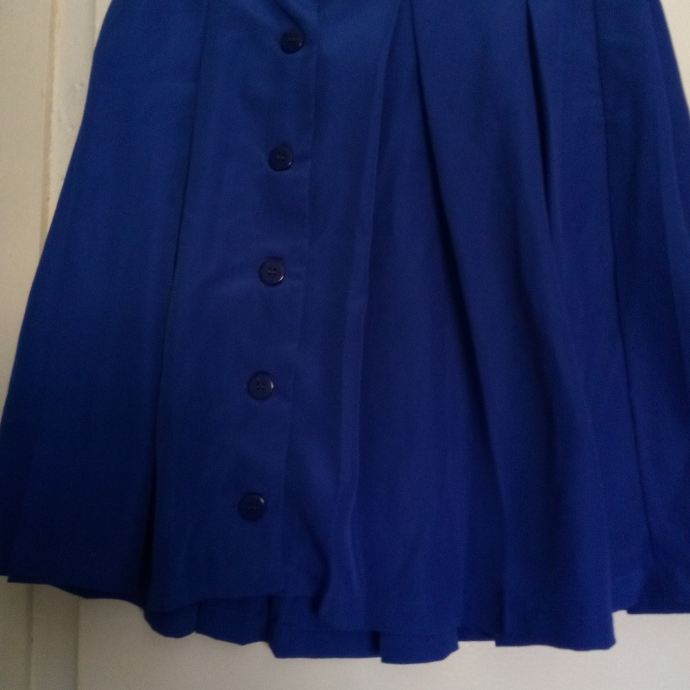 Blue skirt